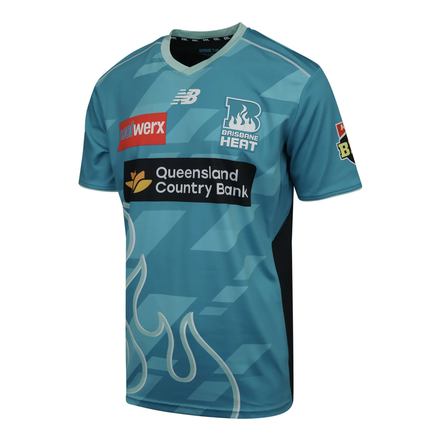 Brisbane Heat BBL Jersey Short Sleeve Mens