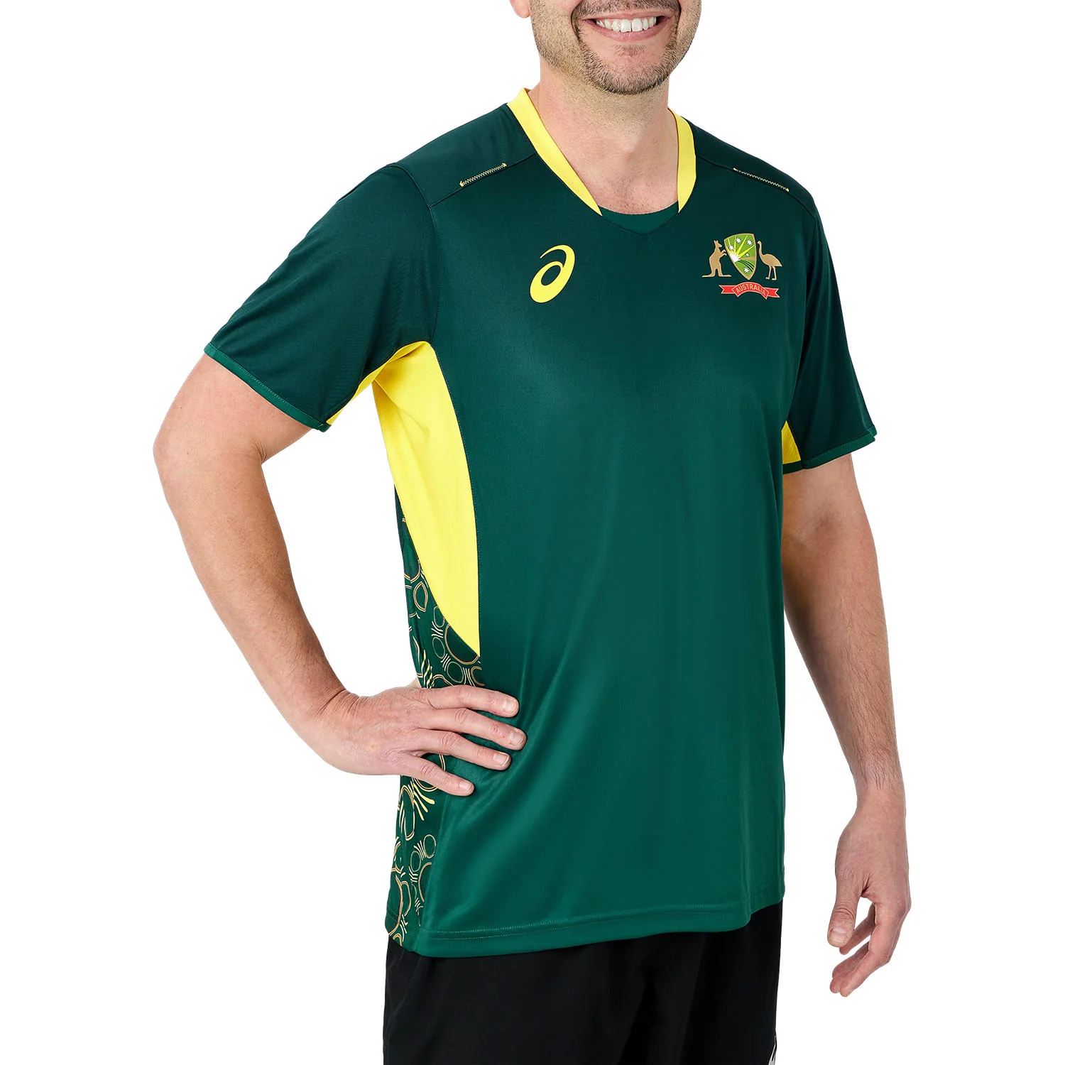 Cricket Australia 23/24 Mens Replica T20 Jersey - Image 6