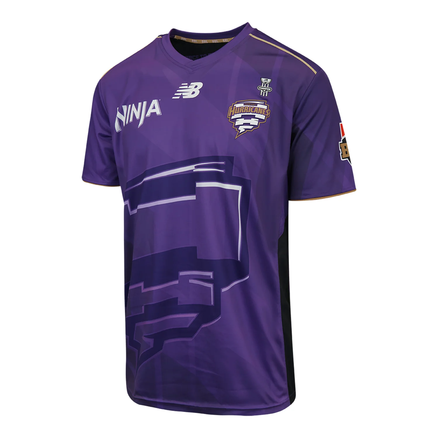 Hobart Hurricanes BBL Jersey Short Sleeve Mens